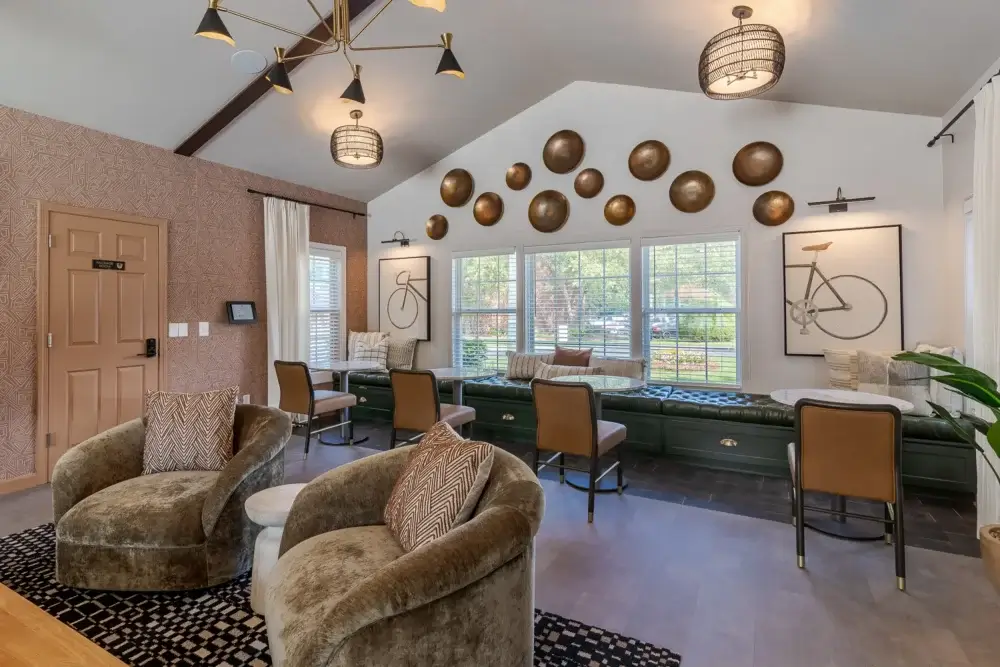 clubhouse study spaces the vine at bermuda run apartments near gsu