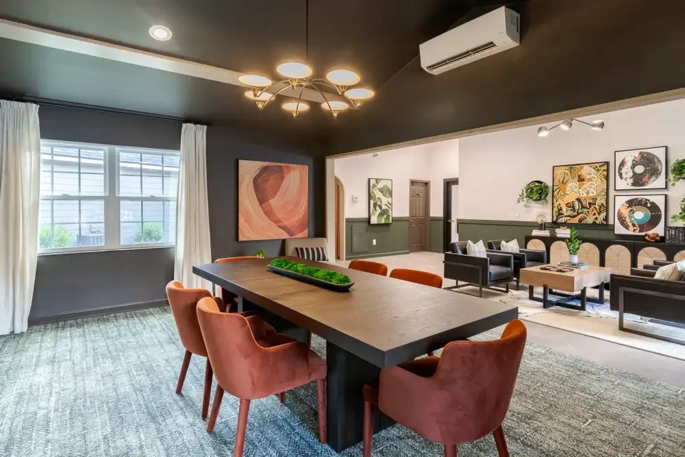 collaboration lounge seating the vine at bermuda run apartments near gsu