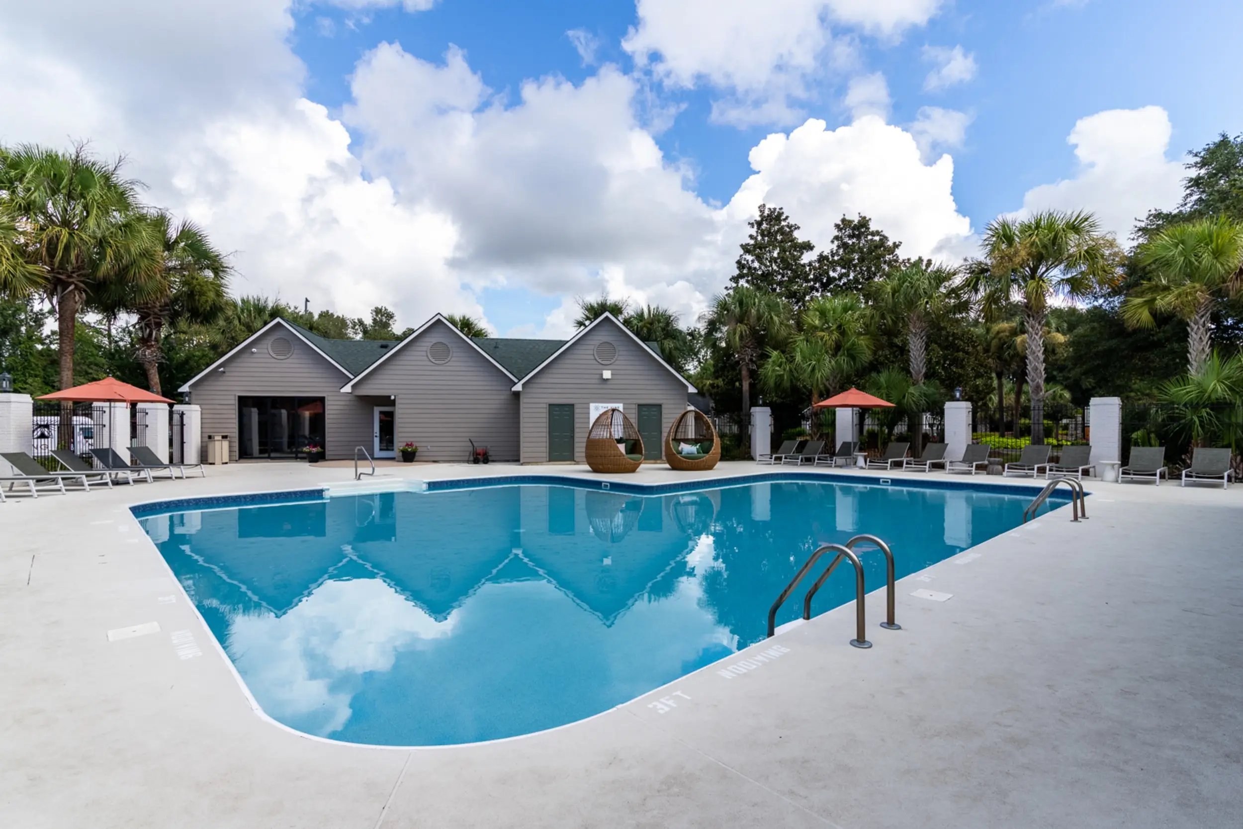 pool the vine at bermuda run apartments near gsu